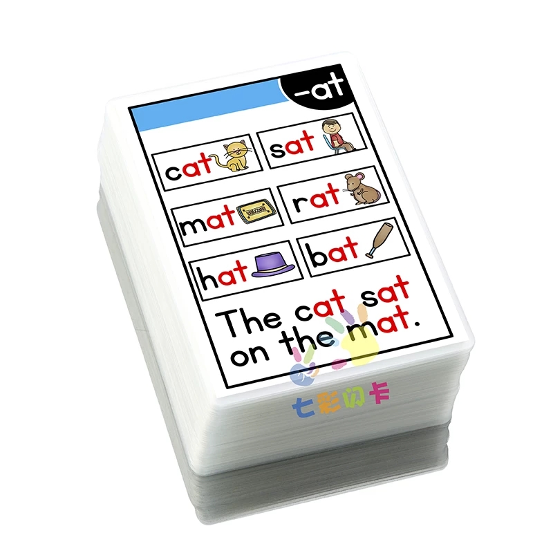 Phonics Card Game - 107 Buah Kartu Fonik Akar Kata