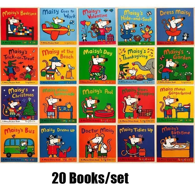 Kids Early Education Books - Buku/Set Maisy Mouse gambar bahasa Inggris