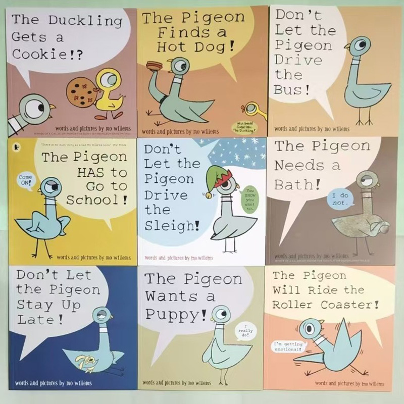 Kids Early Education Books - 9 Buku Jangan Biarkan Burung Merpati