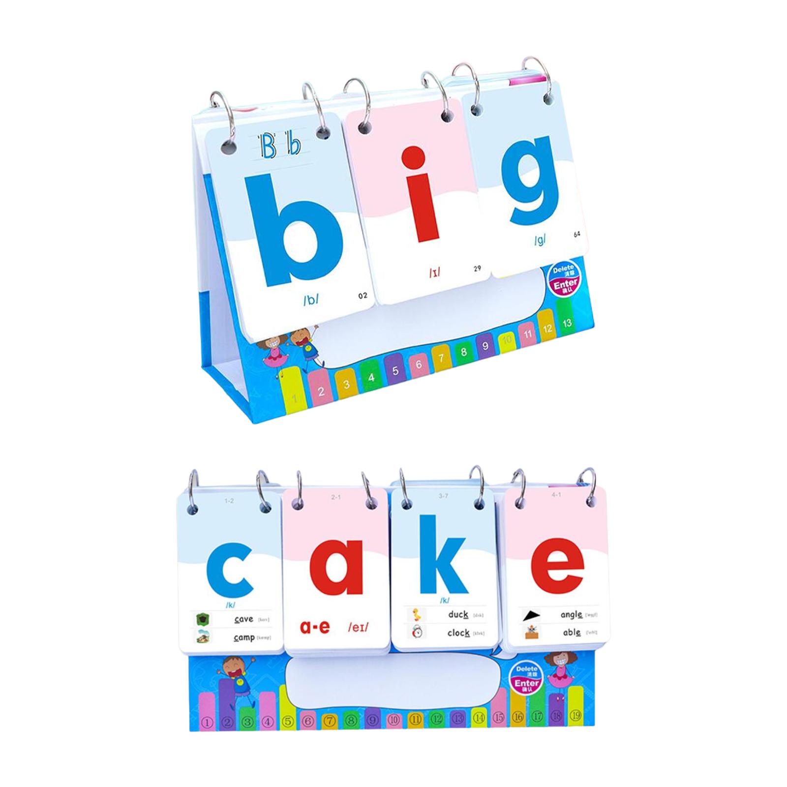 Phonics Card Game - Ponsel balita, alfabet, kartu senter, permainan