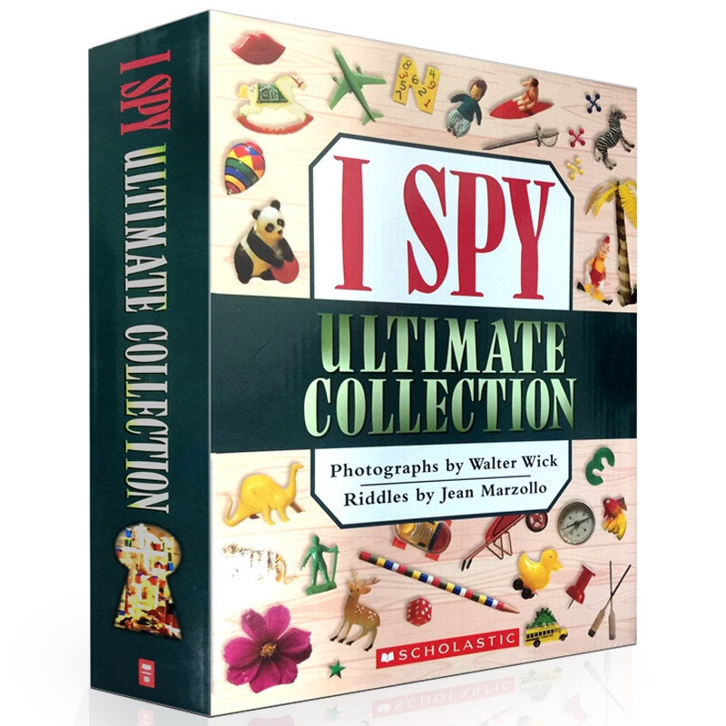 Kids Early Education Books - 10 Buku Set I Spy Ultimate