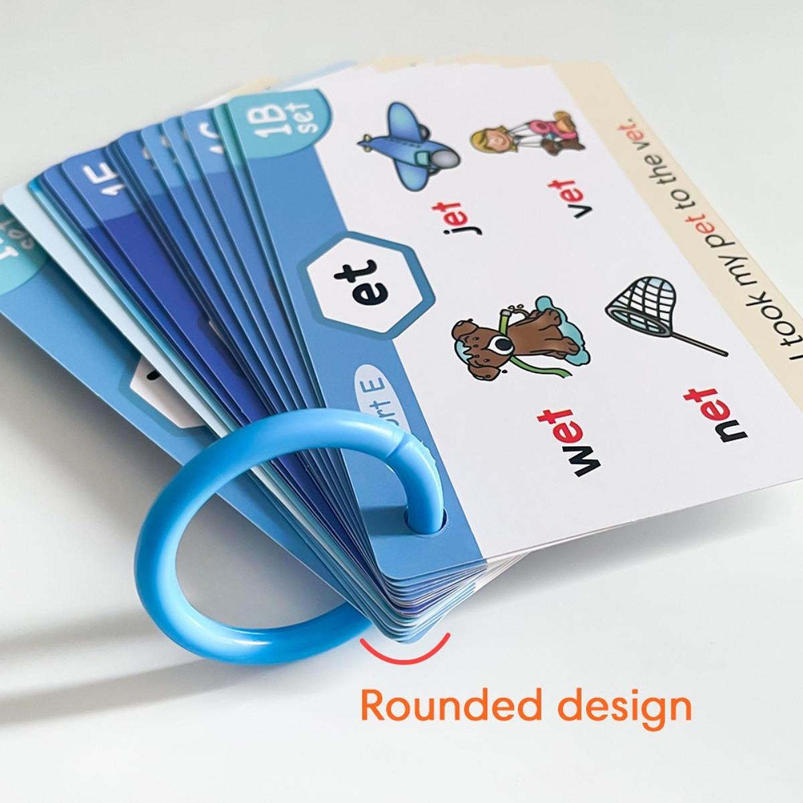 Phonics Card Game - Kartu Flash Phonics Belajar Membaca Aktivitas