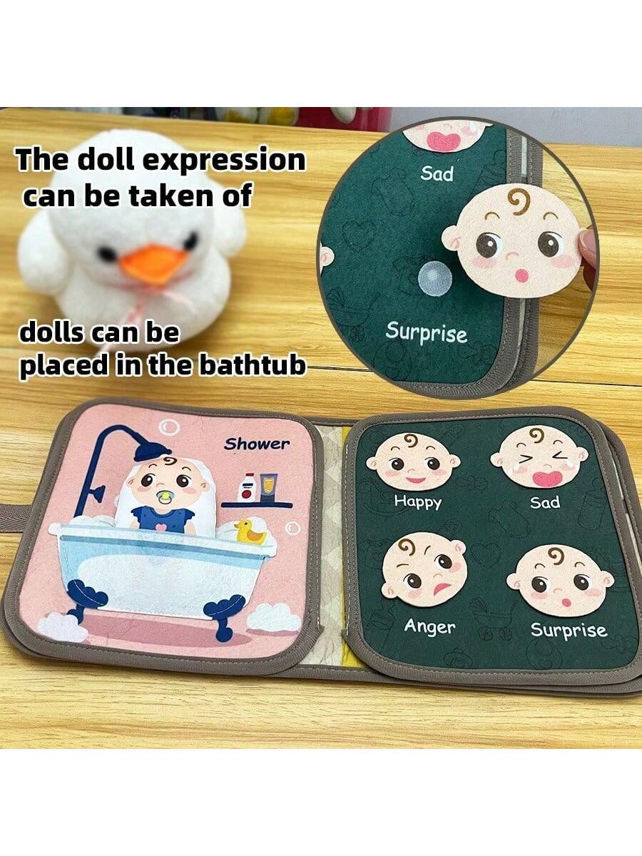 Kids Education Books - Buku Sibuk Bayi Montessori, Mainan Pembelajaran