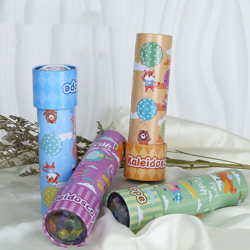 Kids Education World - Kaleidoskop timah klasik bagian logam anak-anak