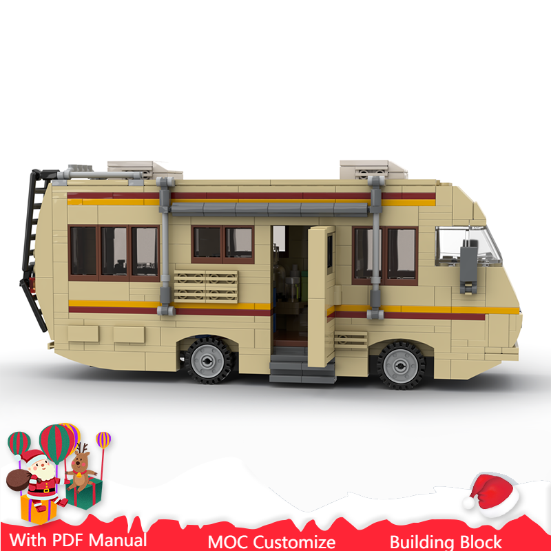 Kids Education Content - 662 PCS Blok Bangunan Modular RV