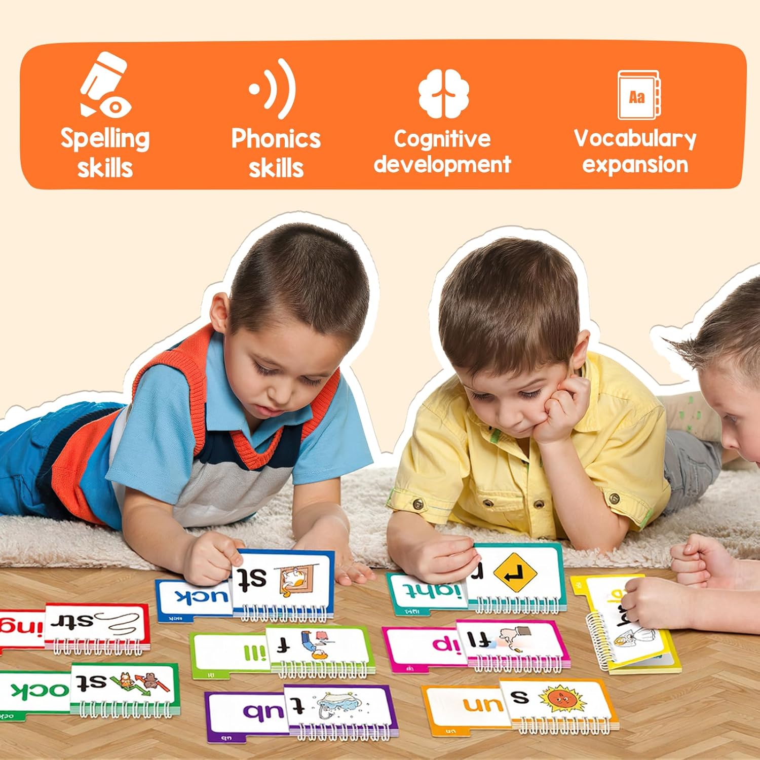 Kartu Flash Phonics Keluarga K - Phonics Card Game ulasan dan harga