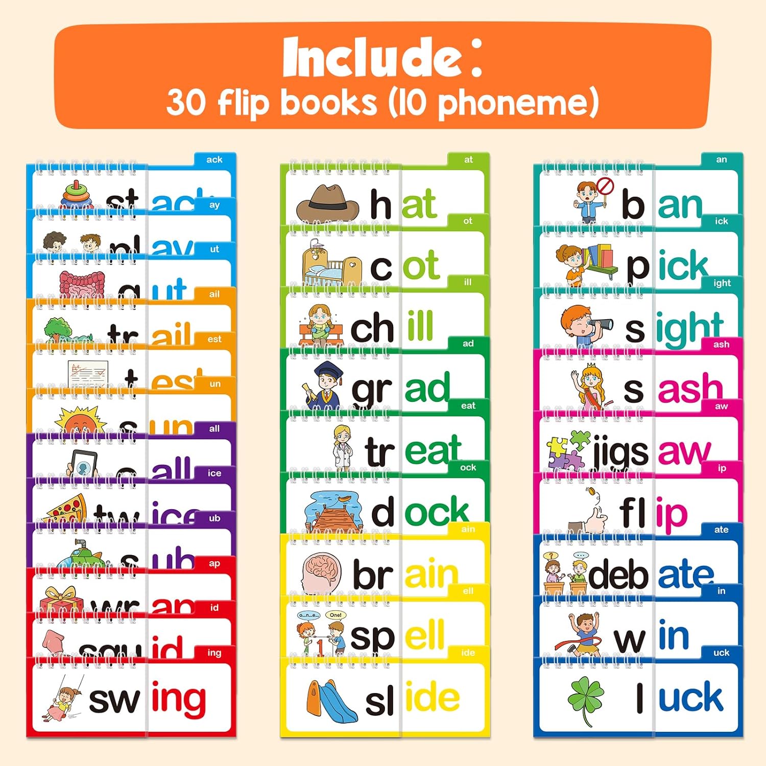 Kartu Flash Phonics Keluarga K - Phonics Card Game ulasan dan harga