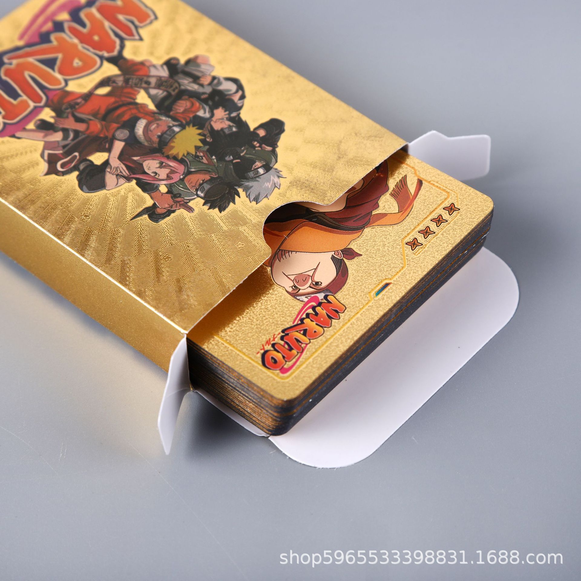 55 Buah Kartu Naruto Seri Emas - English Kids Education ulasan dan harga