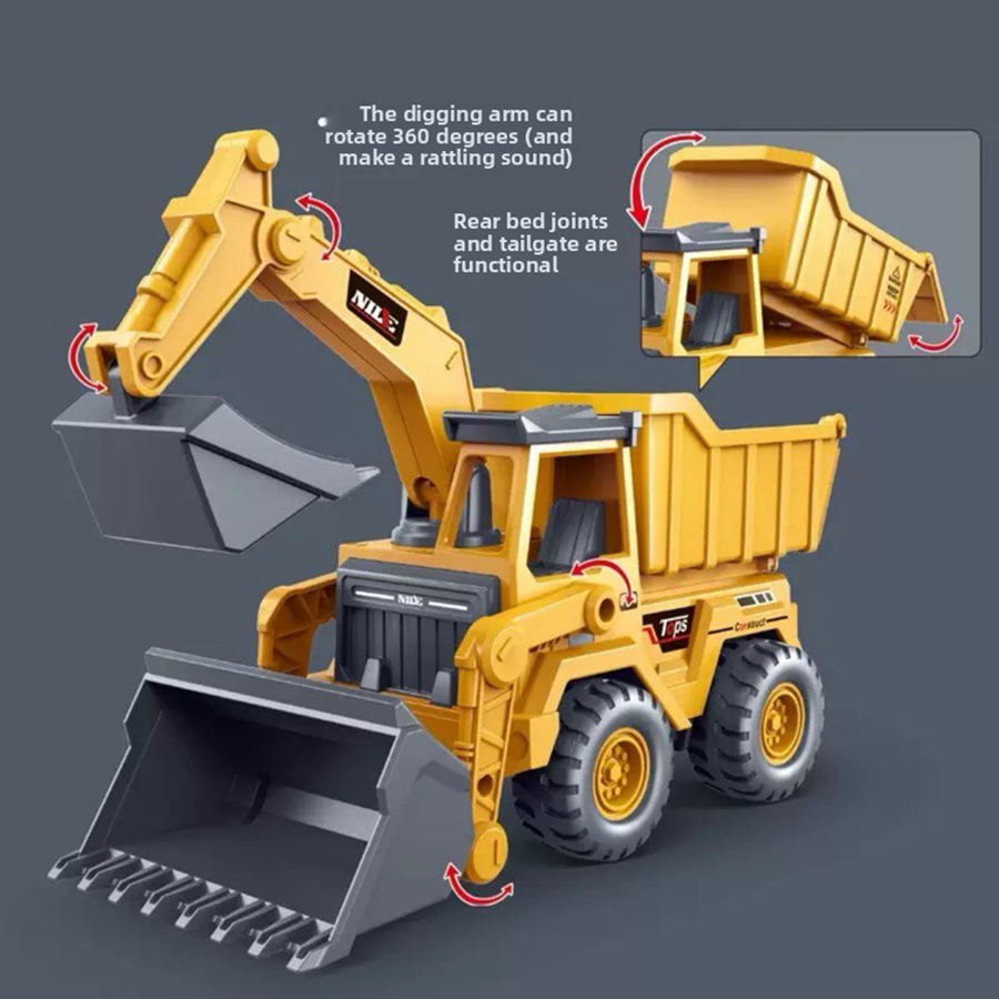 1 Buah Mainan Model Truk Ekska - Kids Education App ulasan dan harga