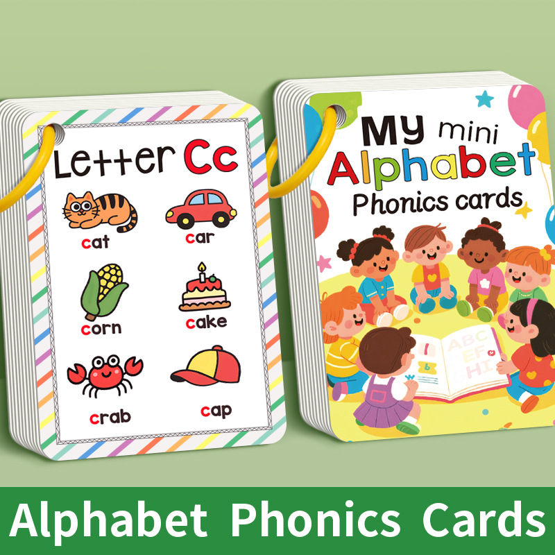 Kartu Flash Alfabet Phonics un - Phonics Card Game ulasan dan harga
