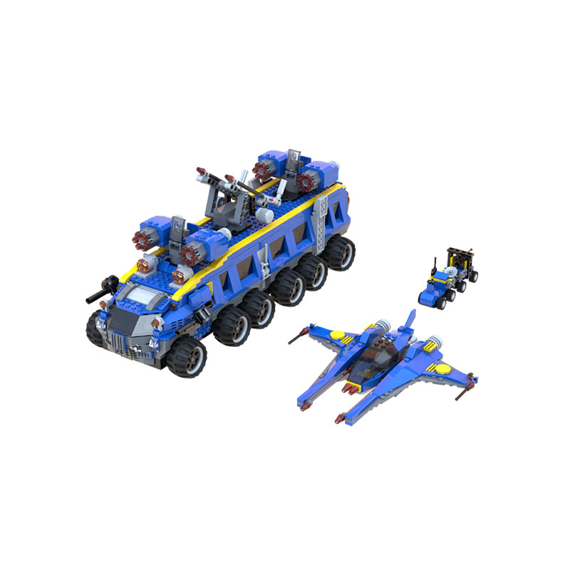 1379 Buah MOC Pertahanan Bumi  - Kids Definition Of Education ulasan dan harga