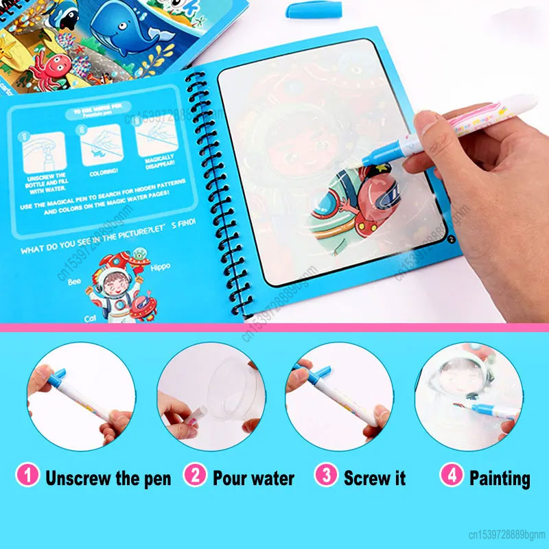 Buku Mewarnai Lukisan Air Ajai - Kids Education Books ulasan dan harga