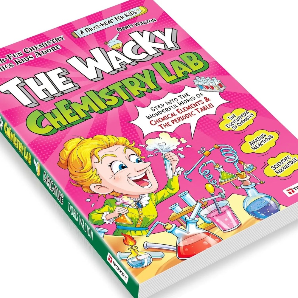 `The Wacky Chemistry Lab Engli - Kids Education Books ulasan dan harga