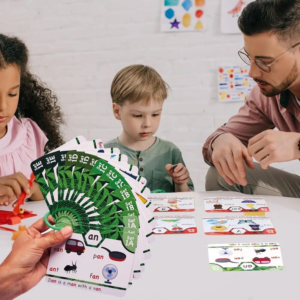 ABLJ Phonics Sight Words Kartu - Phonics Card Game ulasan dan harga