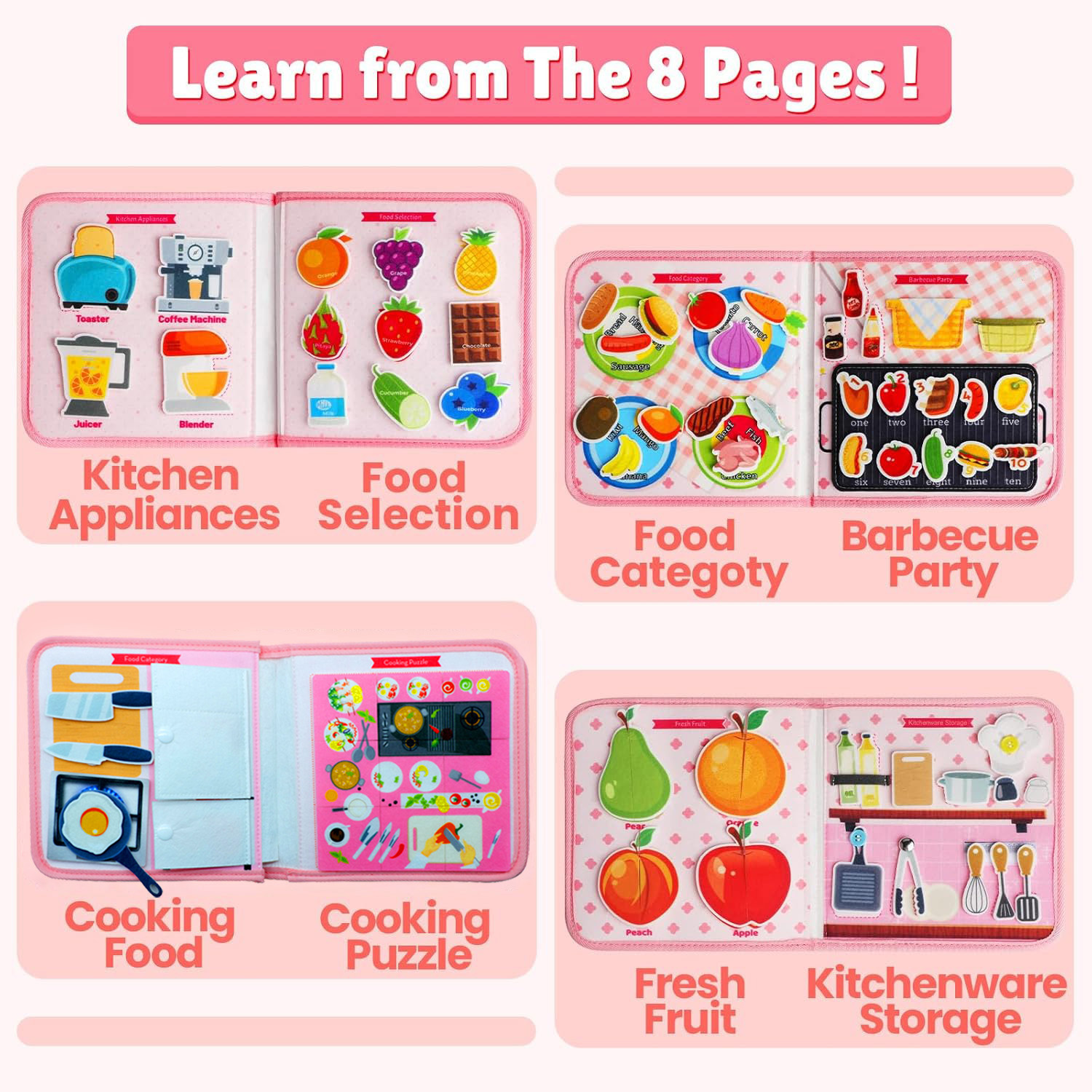 Mainan Montessori papan sibuk  - Kids Education Books ulasan dan harga