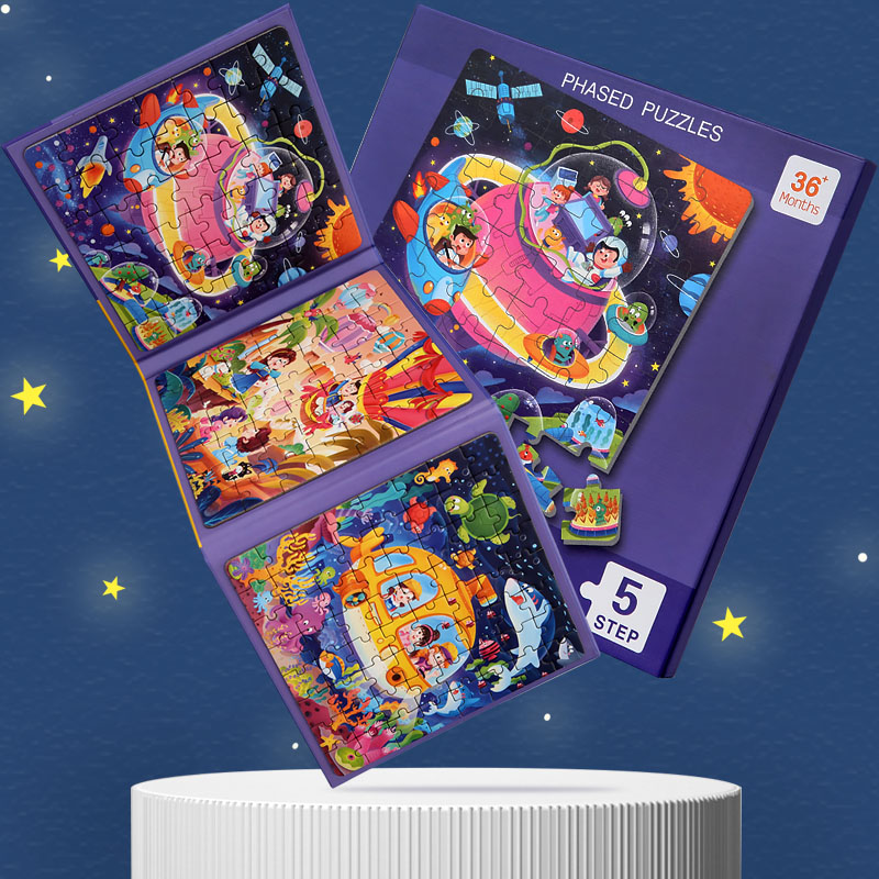 Puzzle Kayu Magnetik Anak-anak - Kids Education Books ulasan dan harga
