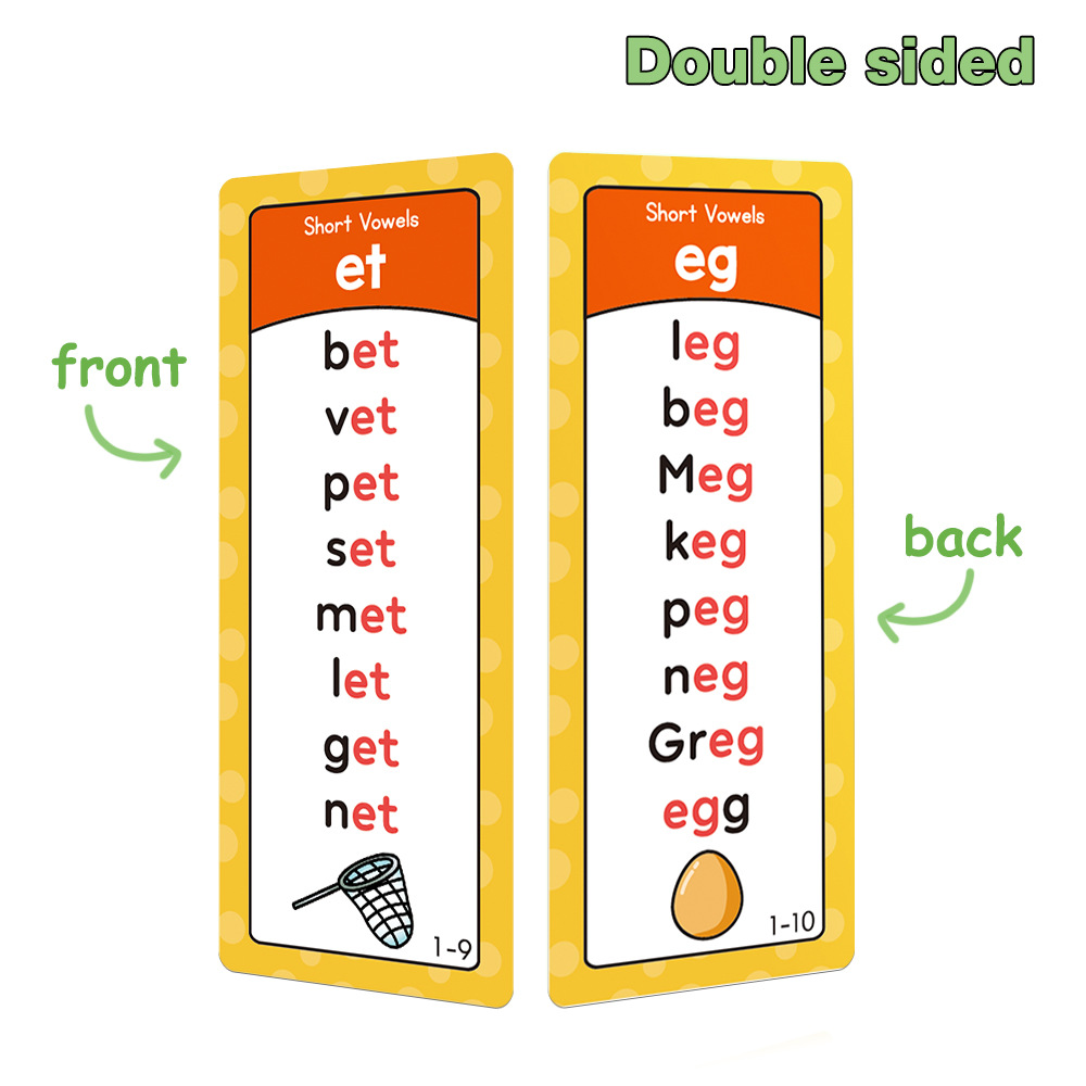 Kartu Belajar Anak-Anak Phonic - Phonics Card Game ulasan dan harga