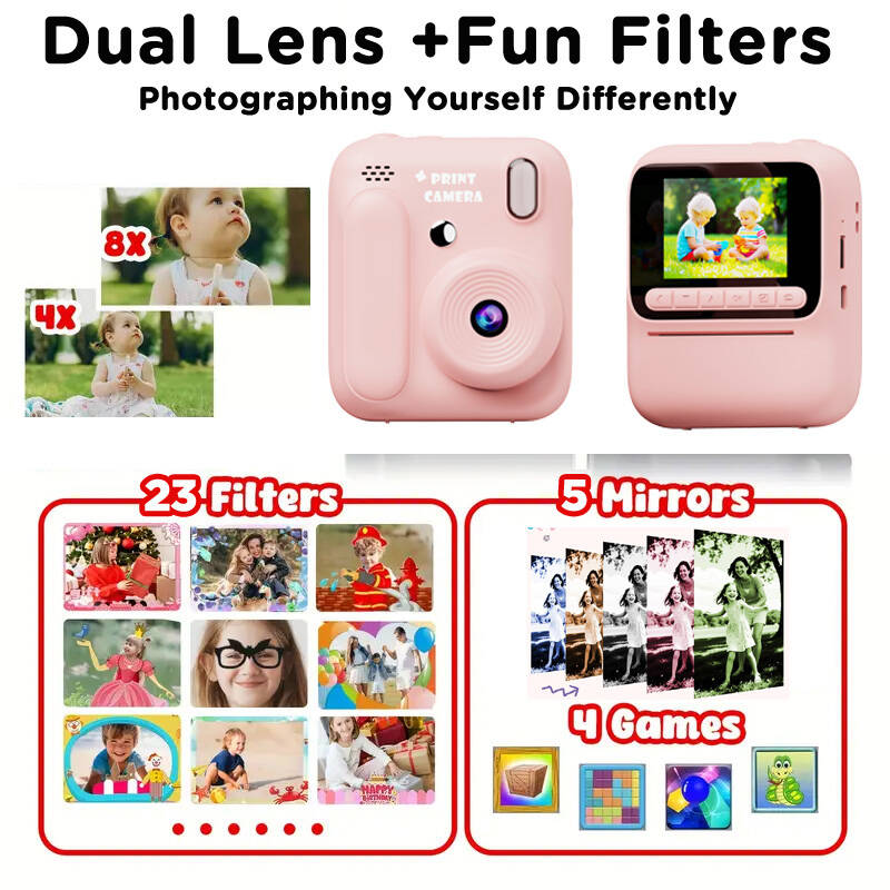 Kamera Cetak Warna Instan Anak - Kids Education App ulasan dan harga