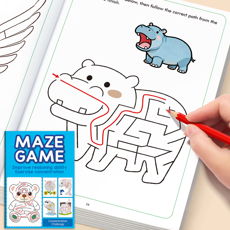 Buku Gambar Labirin Seru untuk - Kids Definition Of Education ulasan dan harga