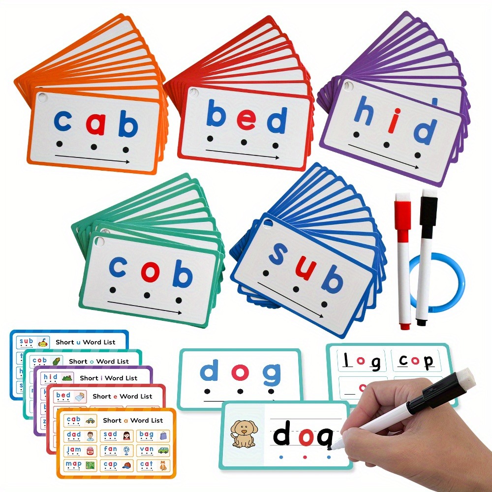 Kartu Flash Tulisan Tangan Pen - Phonics Card Game ulasan dan harga