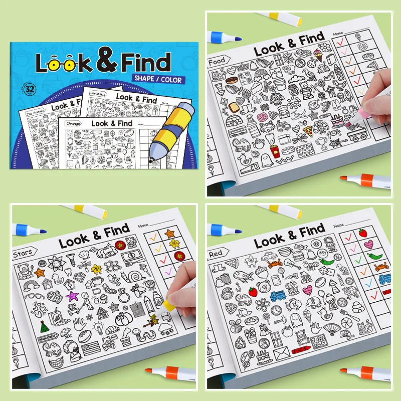 Buku Aktivitas Pencarian Anak- - Kids Early Education Books ulasan dan harga