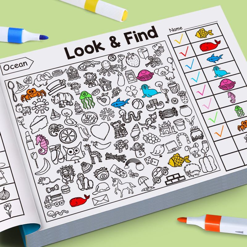 Buku Aktivitas Pencarian Anak- - Kids Early Education Books ulasan dan harga