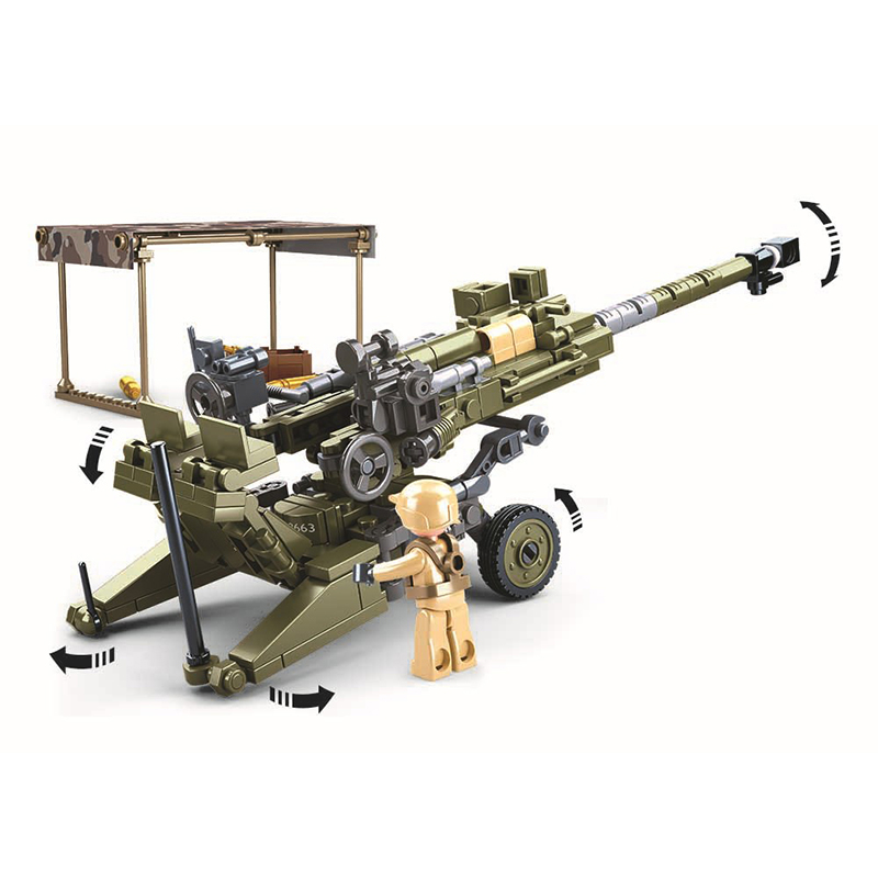 Militer WW2 M777 Meriam Lapang - Kids Education World ulasan dan harga