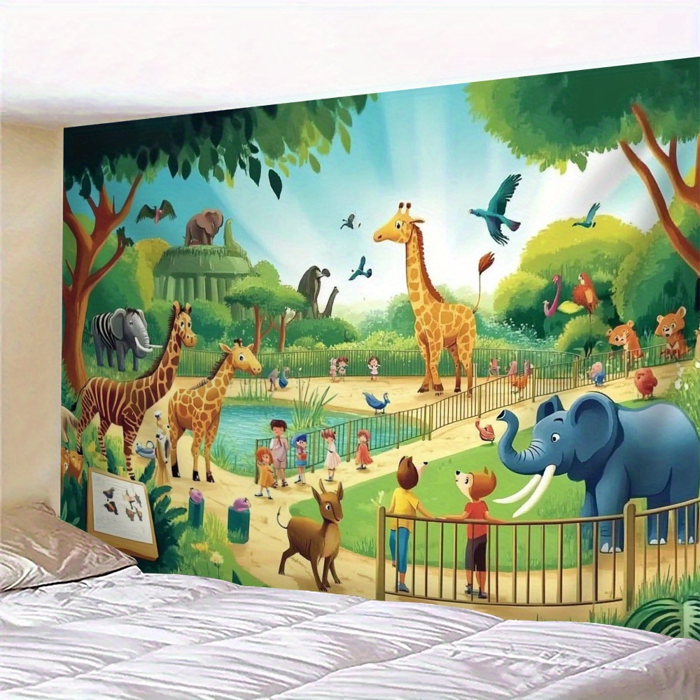 1 Buah Permadani Ruang Bermain - Background For Kids Education ulasan dan harga